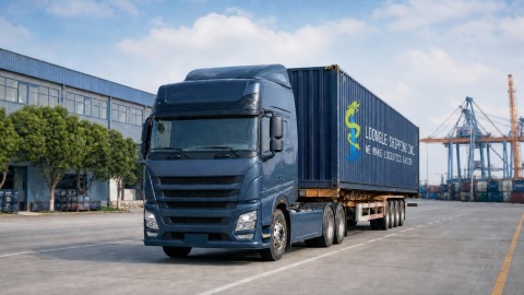 用于中国公路运输的货车